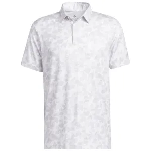 adidas Prisma Print Polo Shirt - White/Grey Two