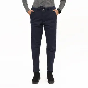 Adjustable Ladies Chinos - Navy