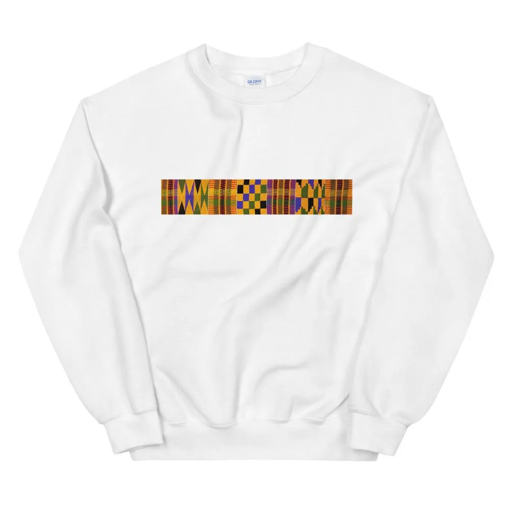 African Print Bar (Kente) - Sweatshirt