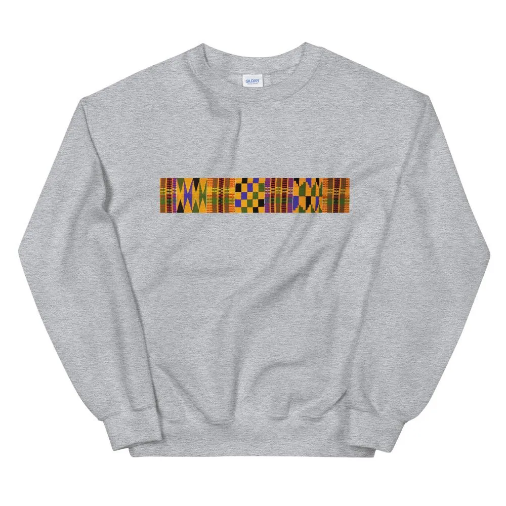 African Print Bar (Kente) - Sweatshirt