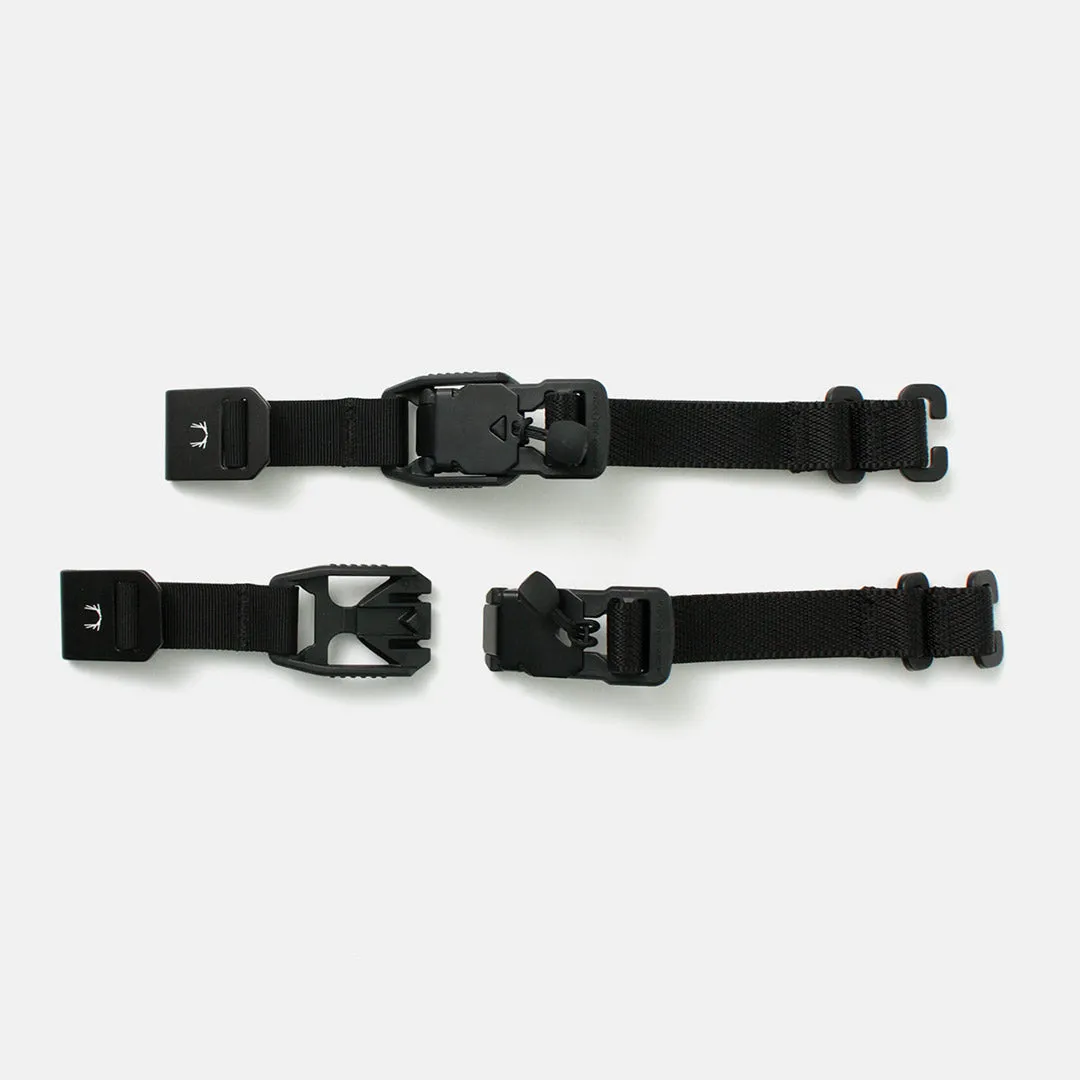 BLACK EMBER / V-Buckle Compression Strap