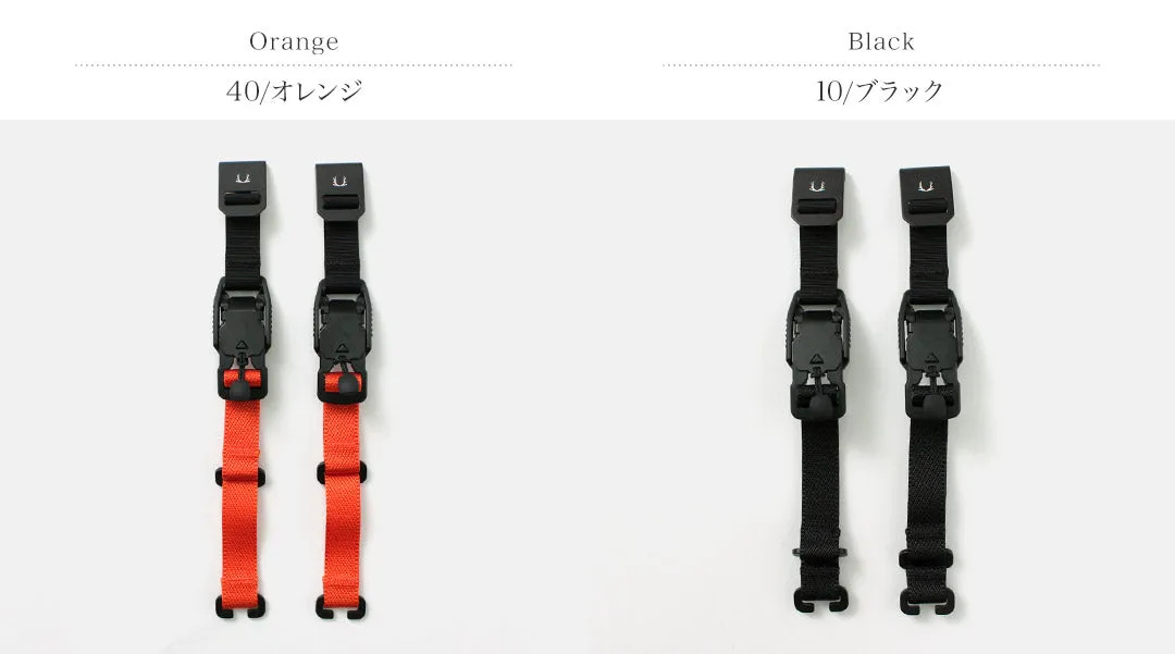 BLACK EMBER / V-Buckle Compression Strap