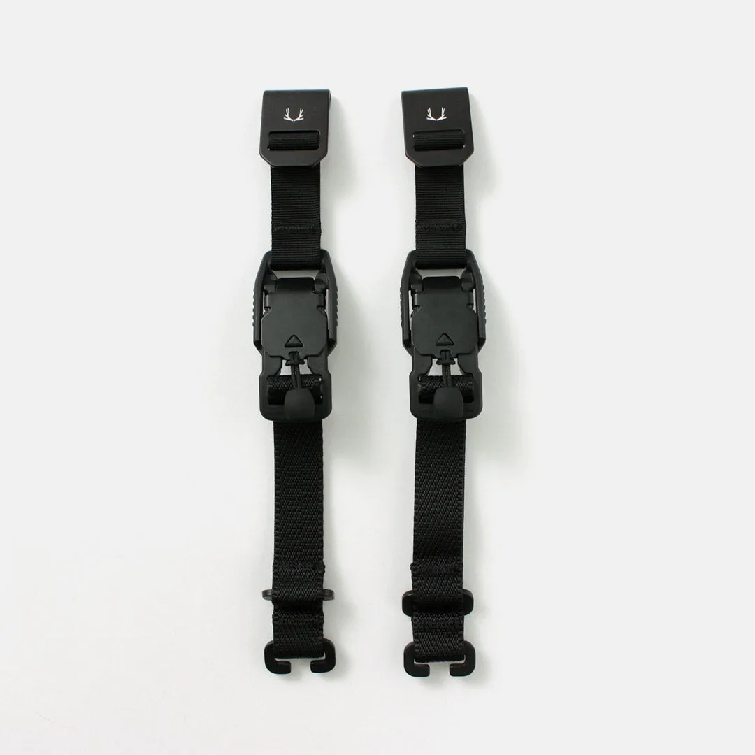BLACK EMBER / V-Buckle Compression Strap
