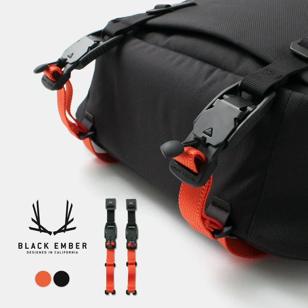 BLACK EMBER / V-Buckle Compression Strap