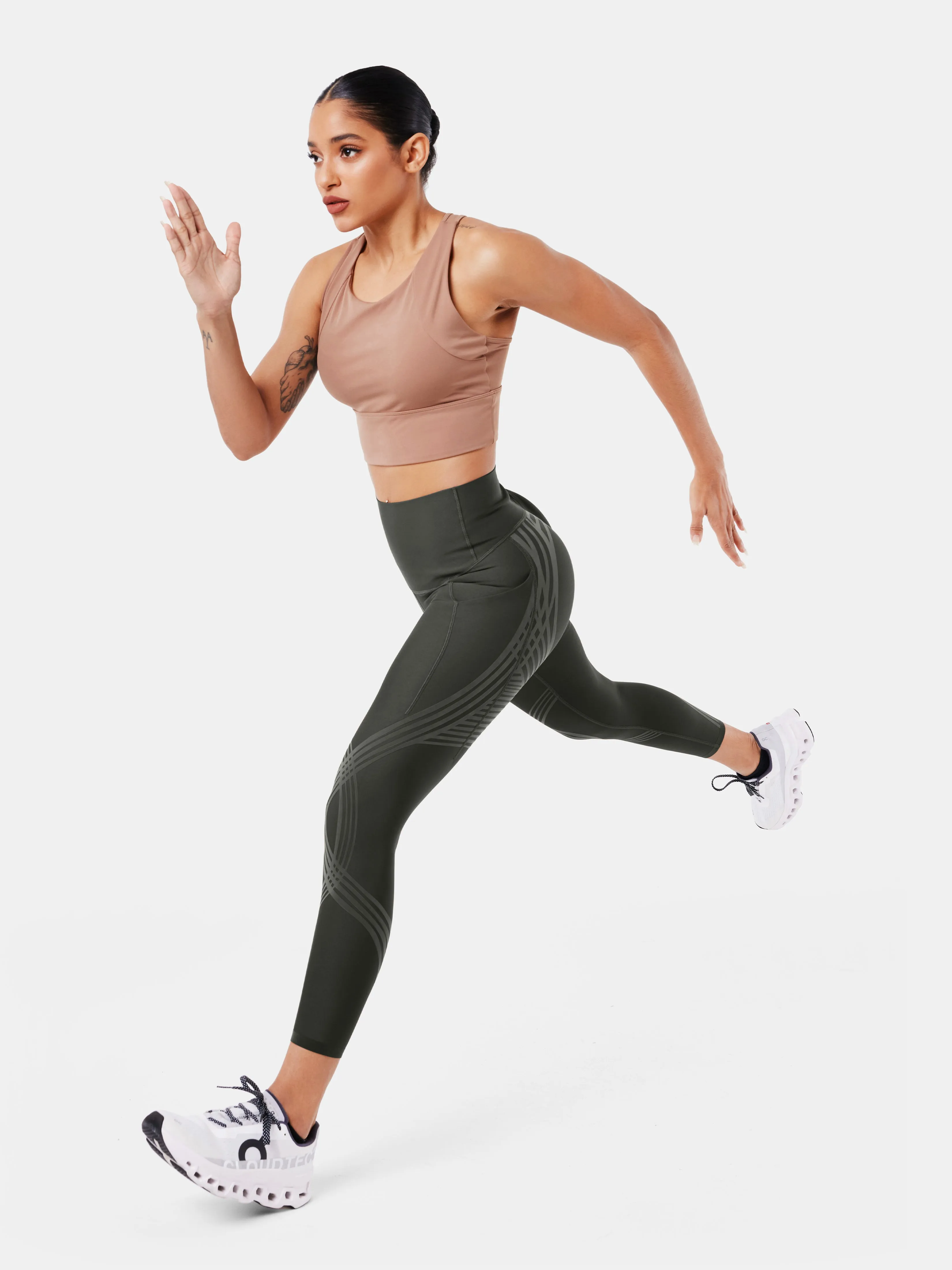 Body Sculpt Side Pocket 7/8 Leggings