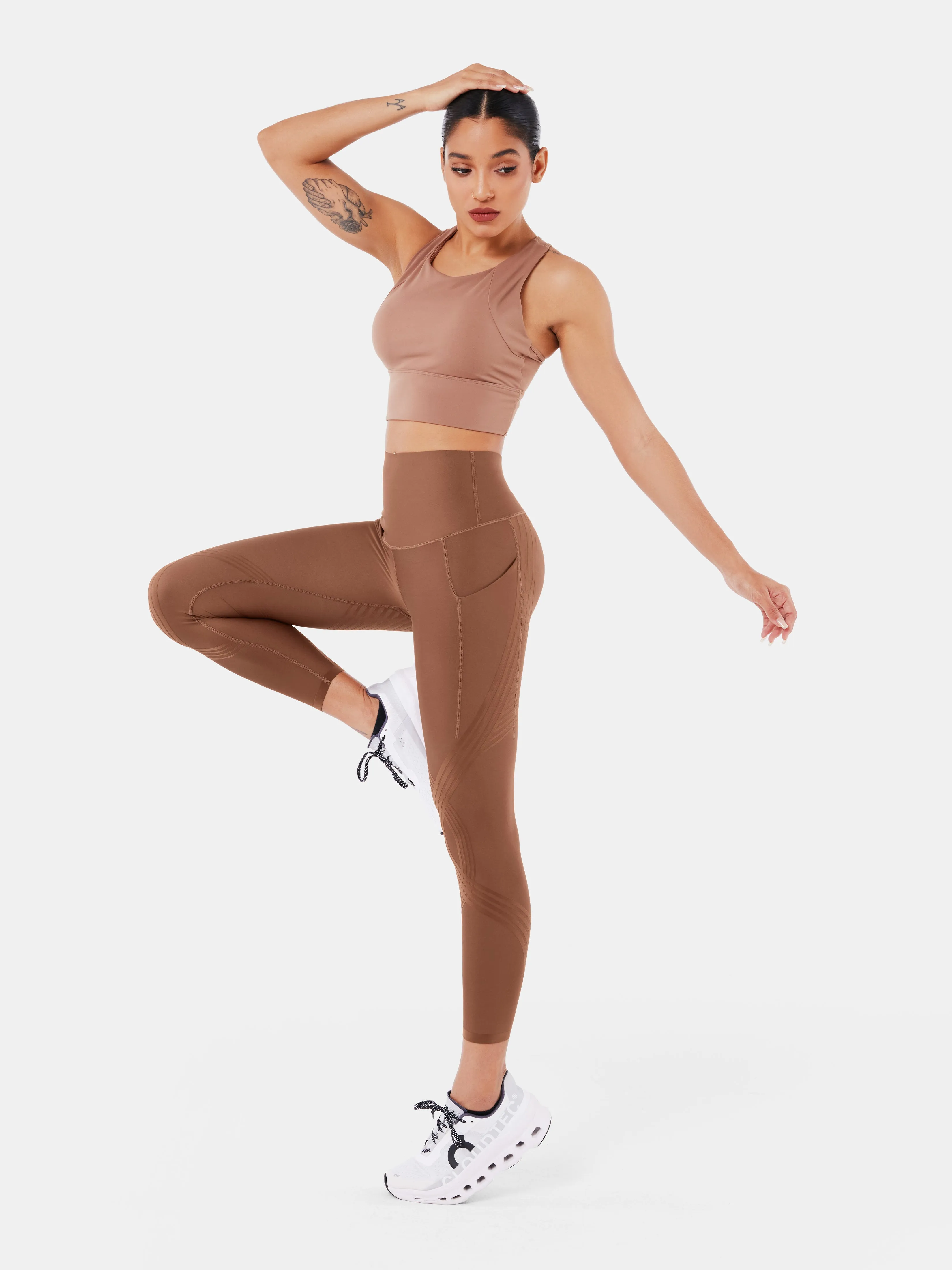 Body Sculpt Side Pocket 7/8 Leggings