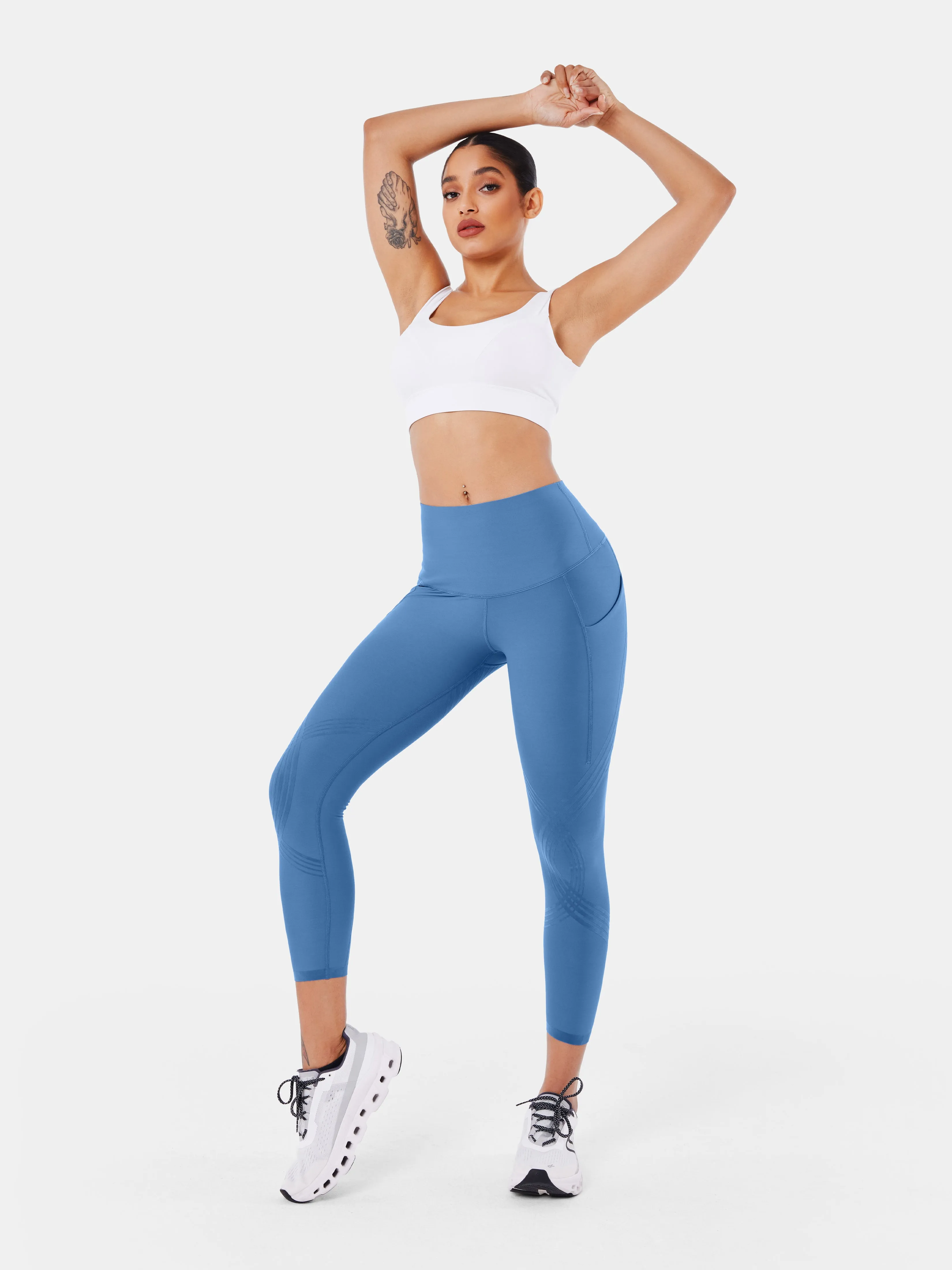 Body Sculpt Side Pocket 7/8 Leggings
