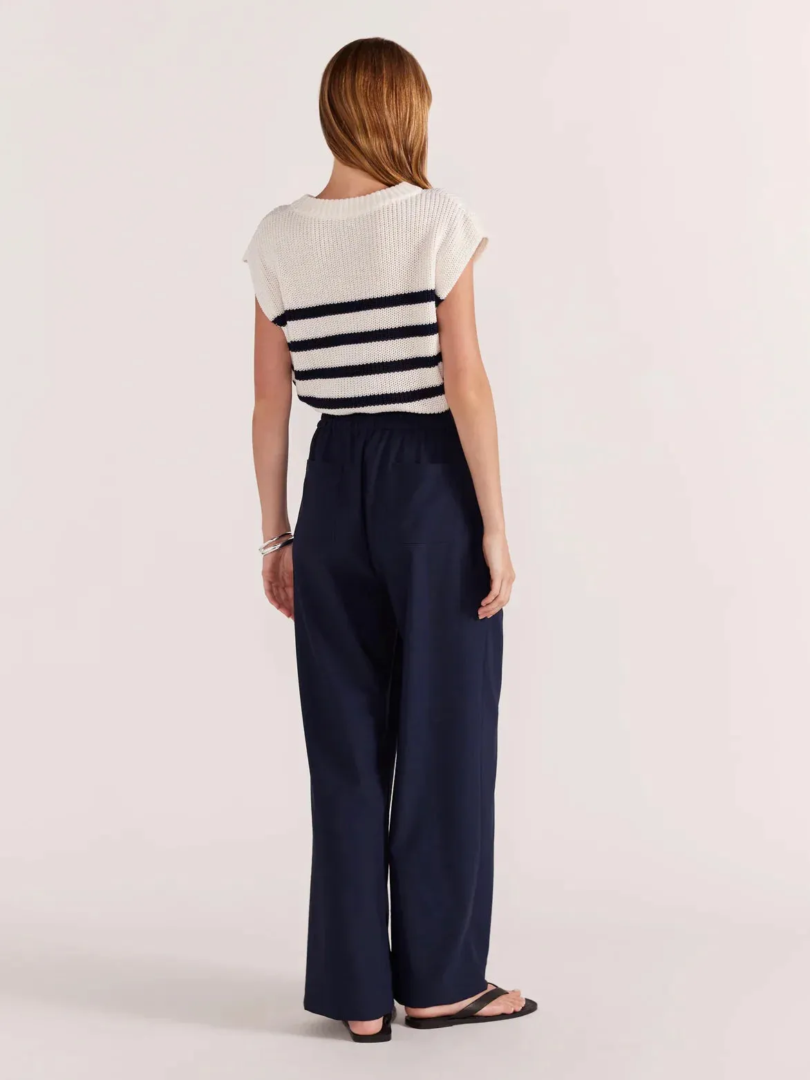 Cascade Relaxed Pants - Navy