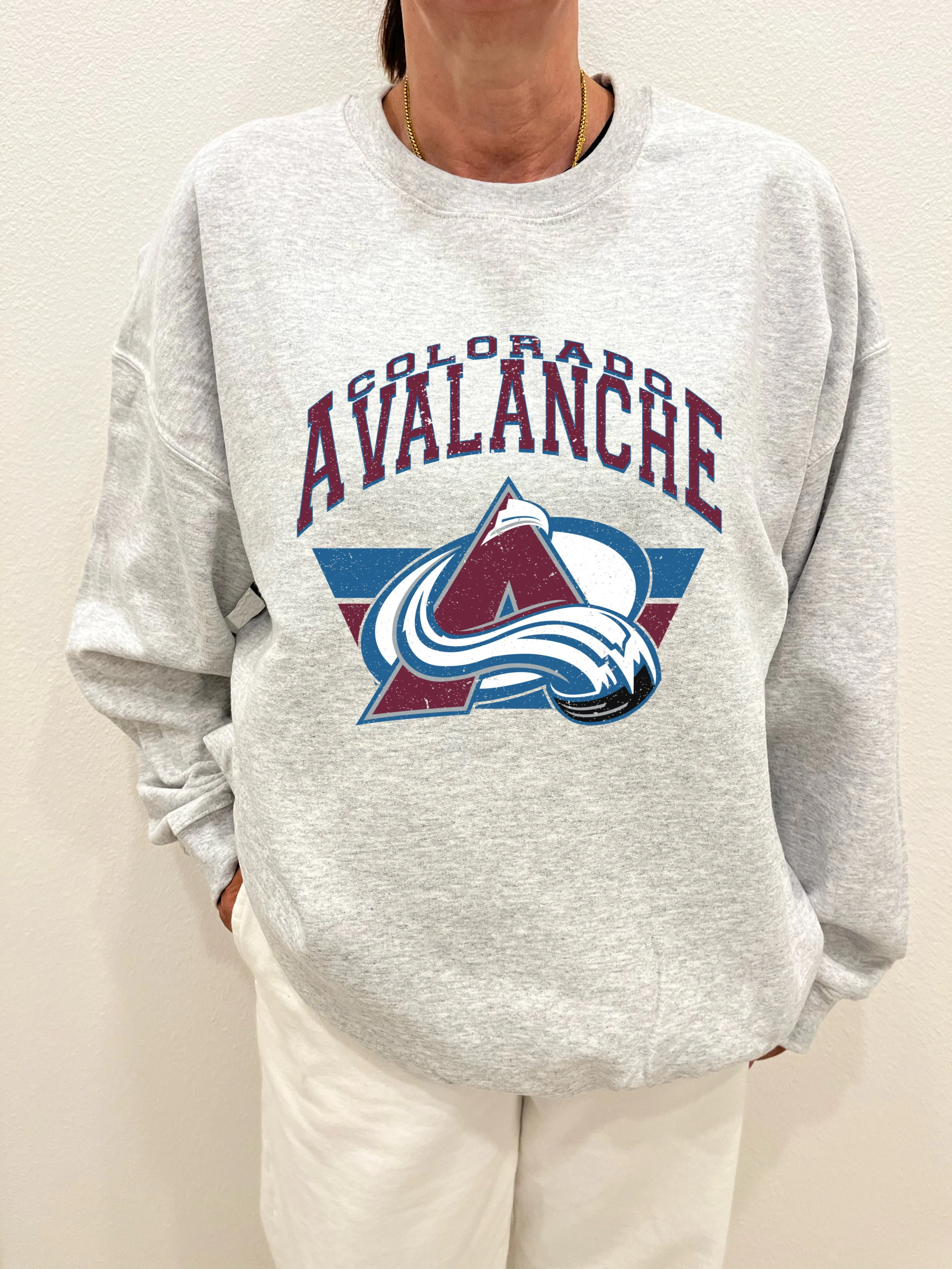 Colorado Avalanche Hockey Crewneck
