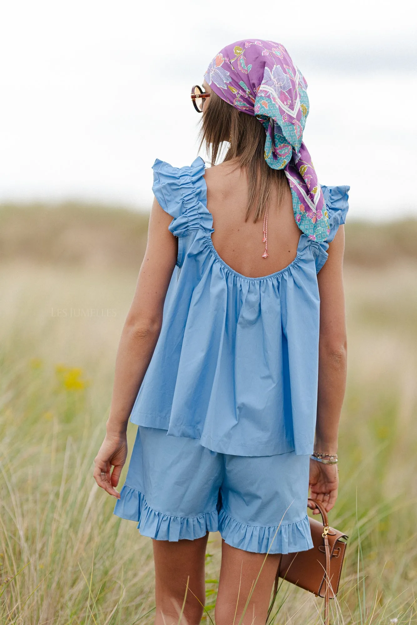 Coralie shorts blue