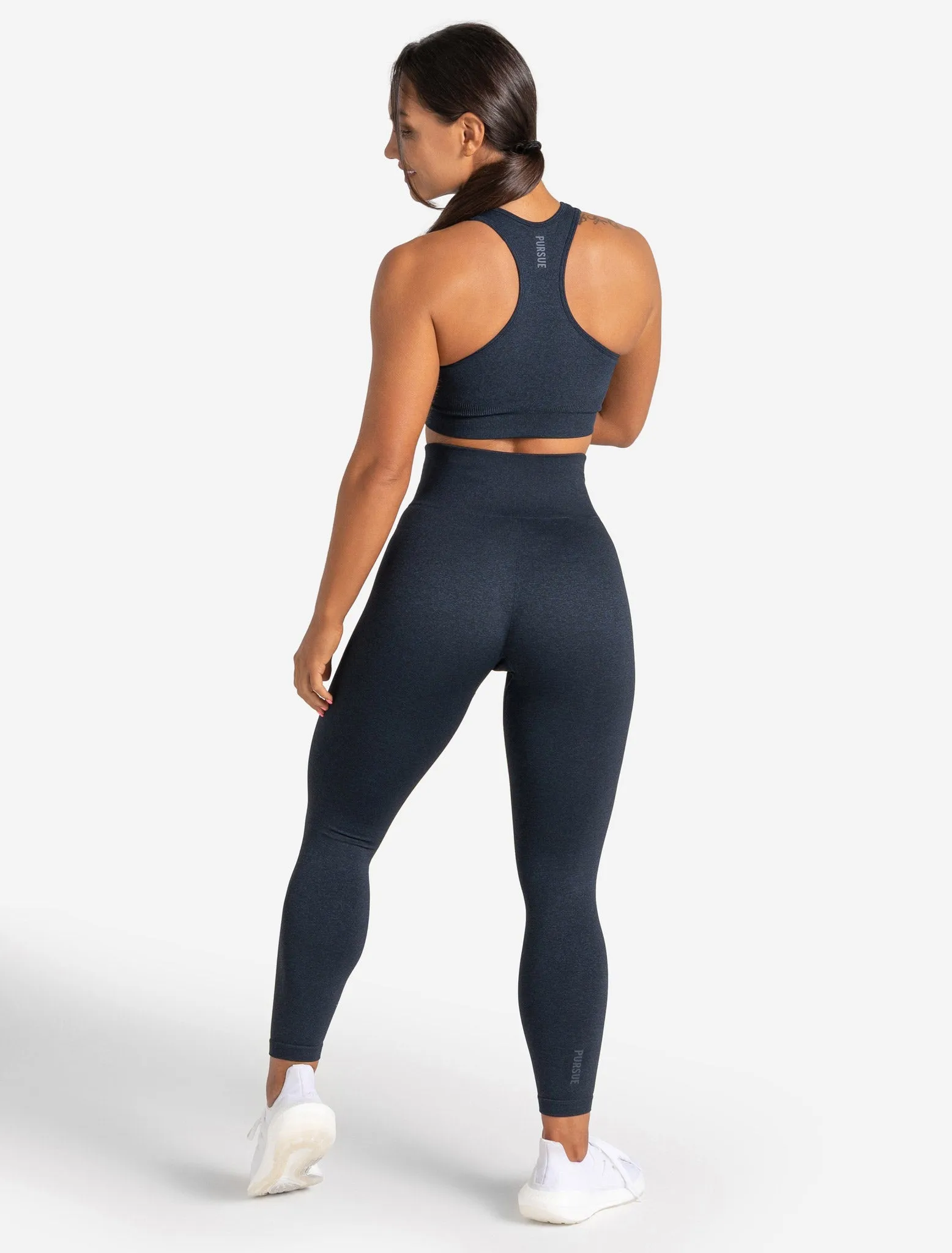 Core Seamless Leggings - Navy Marl