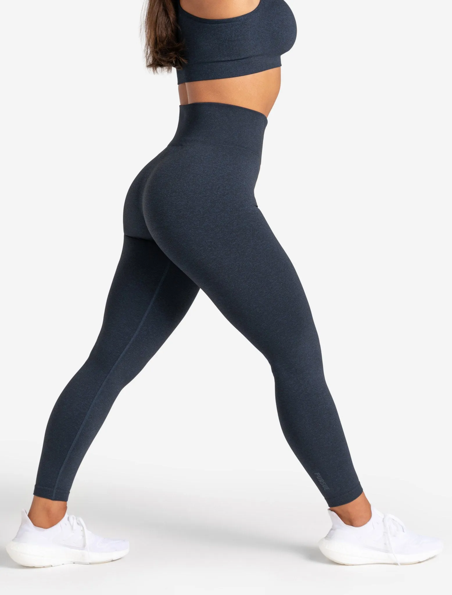 Core Seamless Leggings - Navy Marl