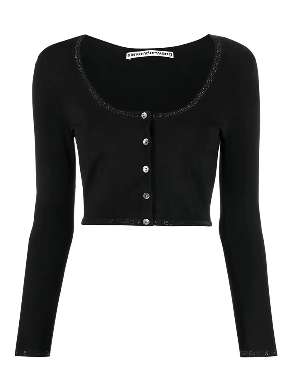 Crystal A Trim Cardigan
