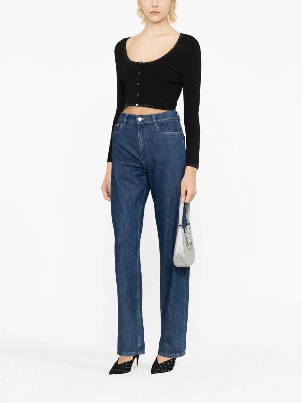 Crystal A Trim Cardigan