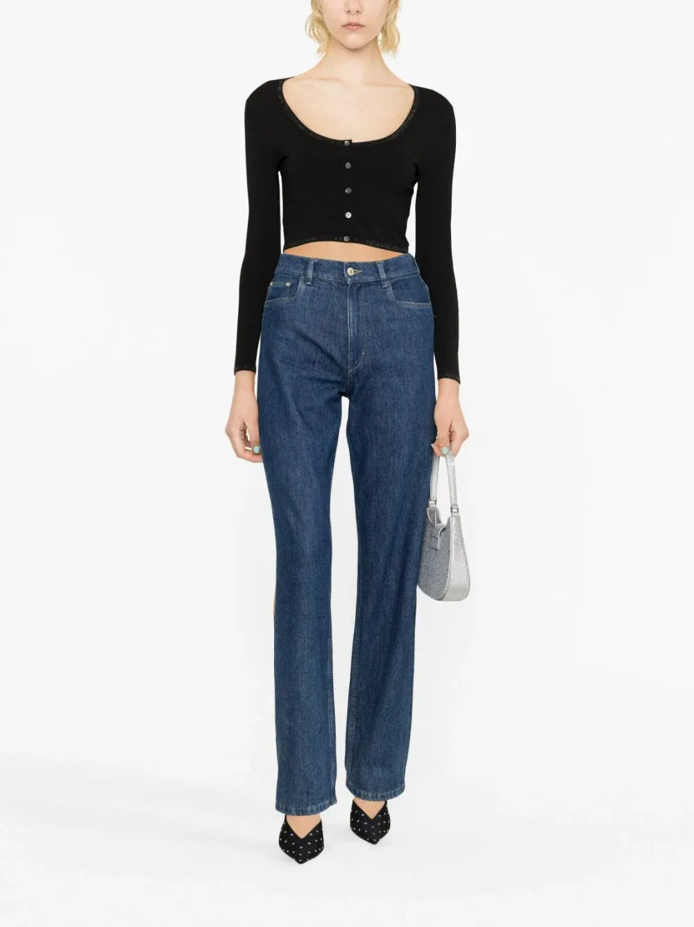 Crystal A Trim Cardigan
