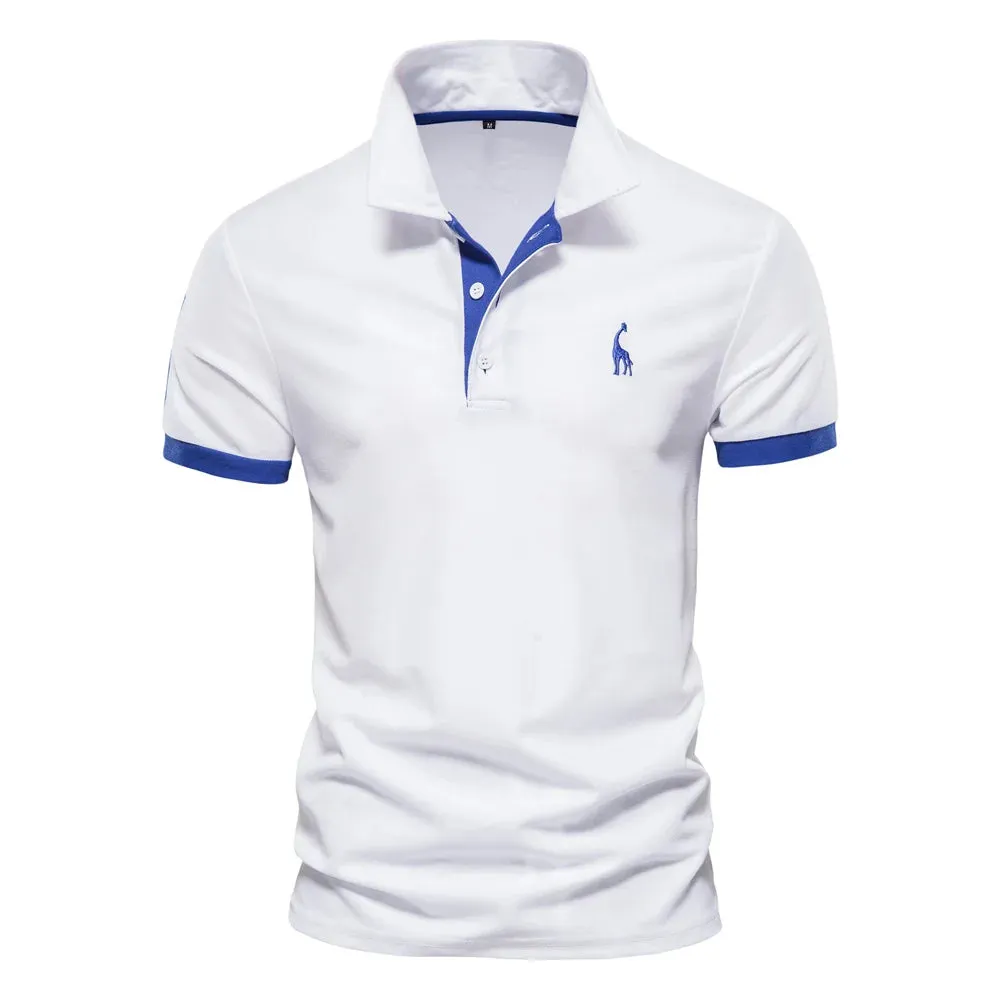 Embroidery Cotton Polo Shirts