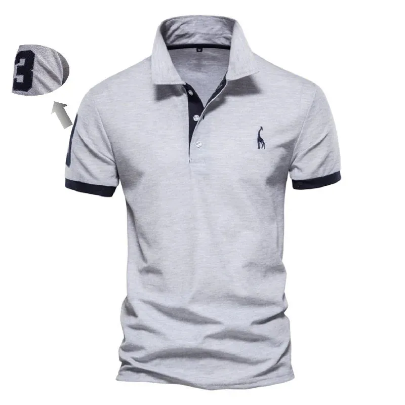 Embroidery Cotton Polo Shirts