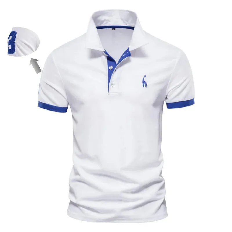 Embroidery Cotton Polo Shirts