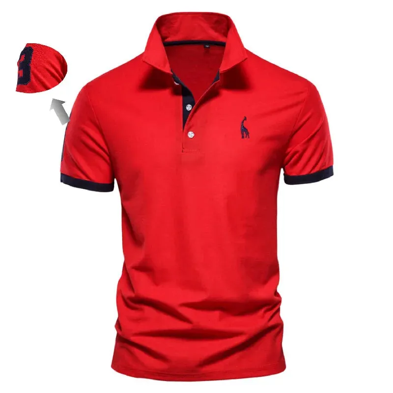 Embroidery Cotton Polo Shirts