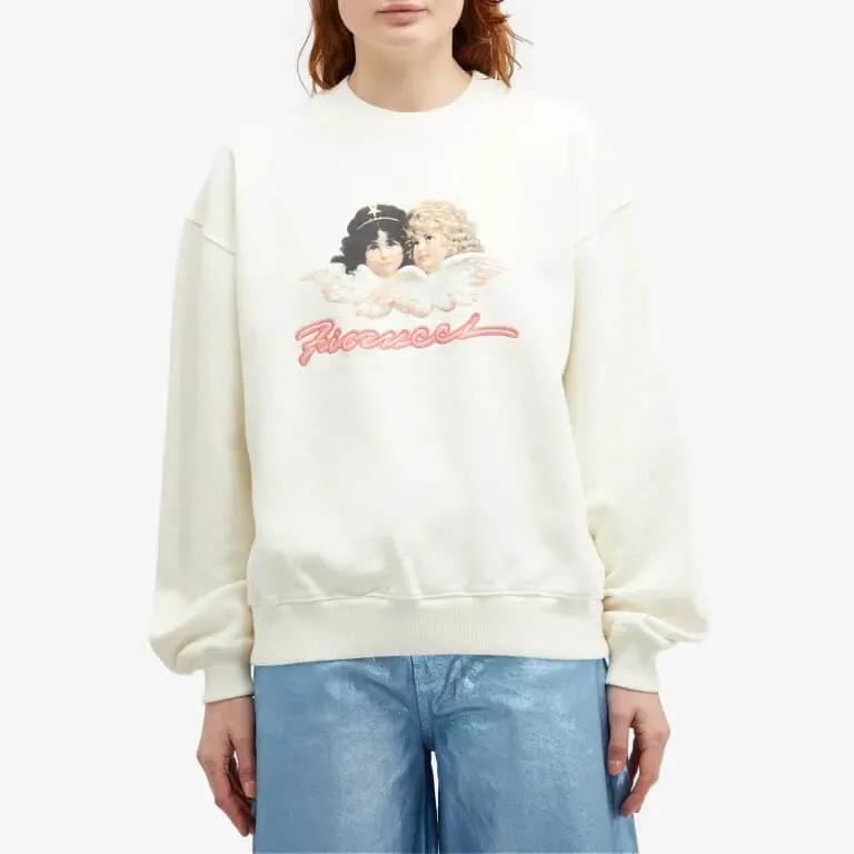 Fiorucci Angel sweatshirt, milky