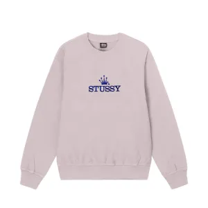 GLAMOUR PIGMENT DYED CREW / STUSSY / BLUSH