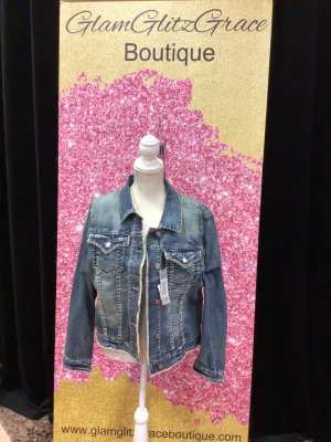 Grace Denim Button Down Jacket