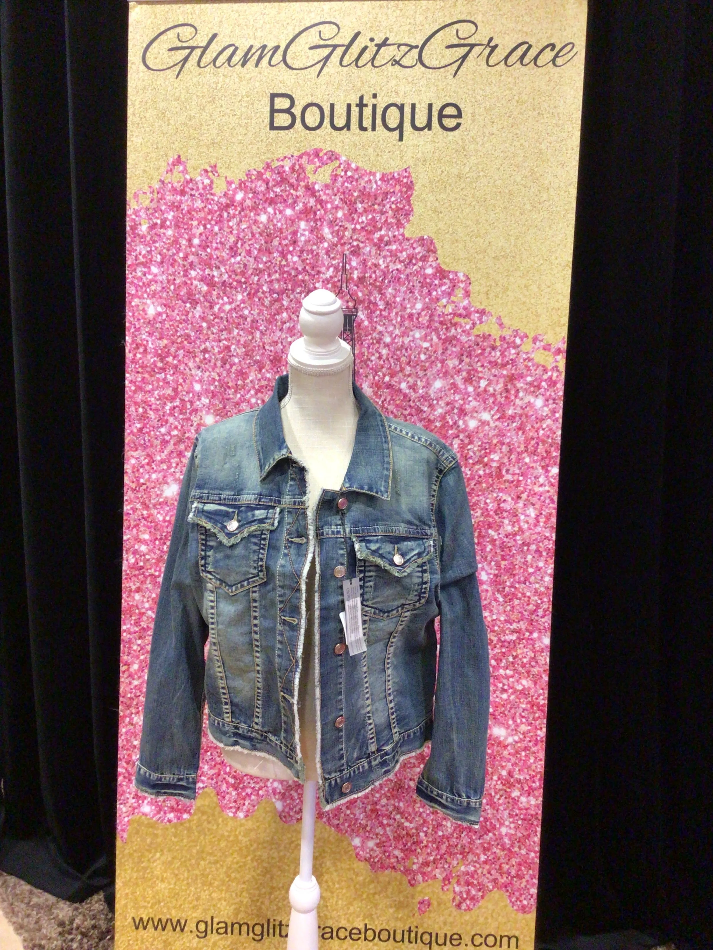 Grace Denim Button Down Jacket