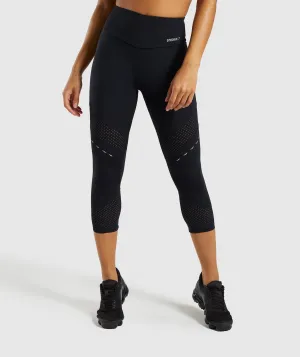 Gymshark Pro Perform Crop Leggings - Black