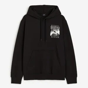 H&M Regular Fit Led Zeppelin Sweatshirt, black