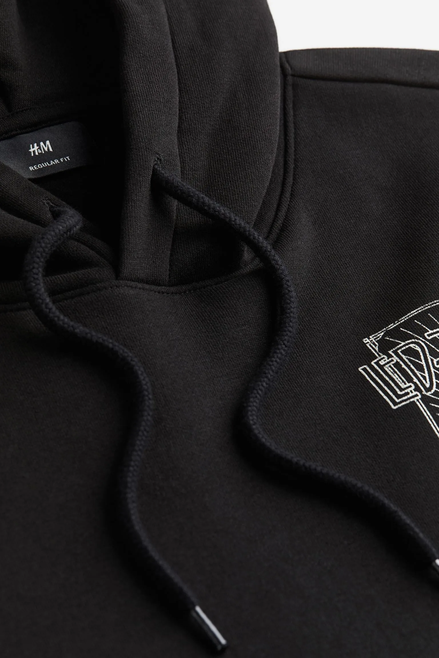 H&M Regular Fit Led Zeppelin Sweatshirt, black