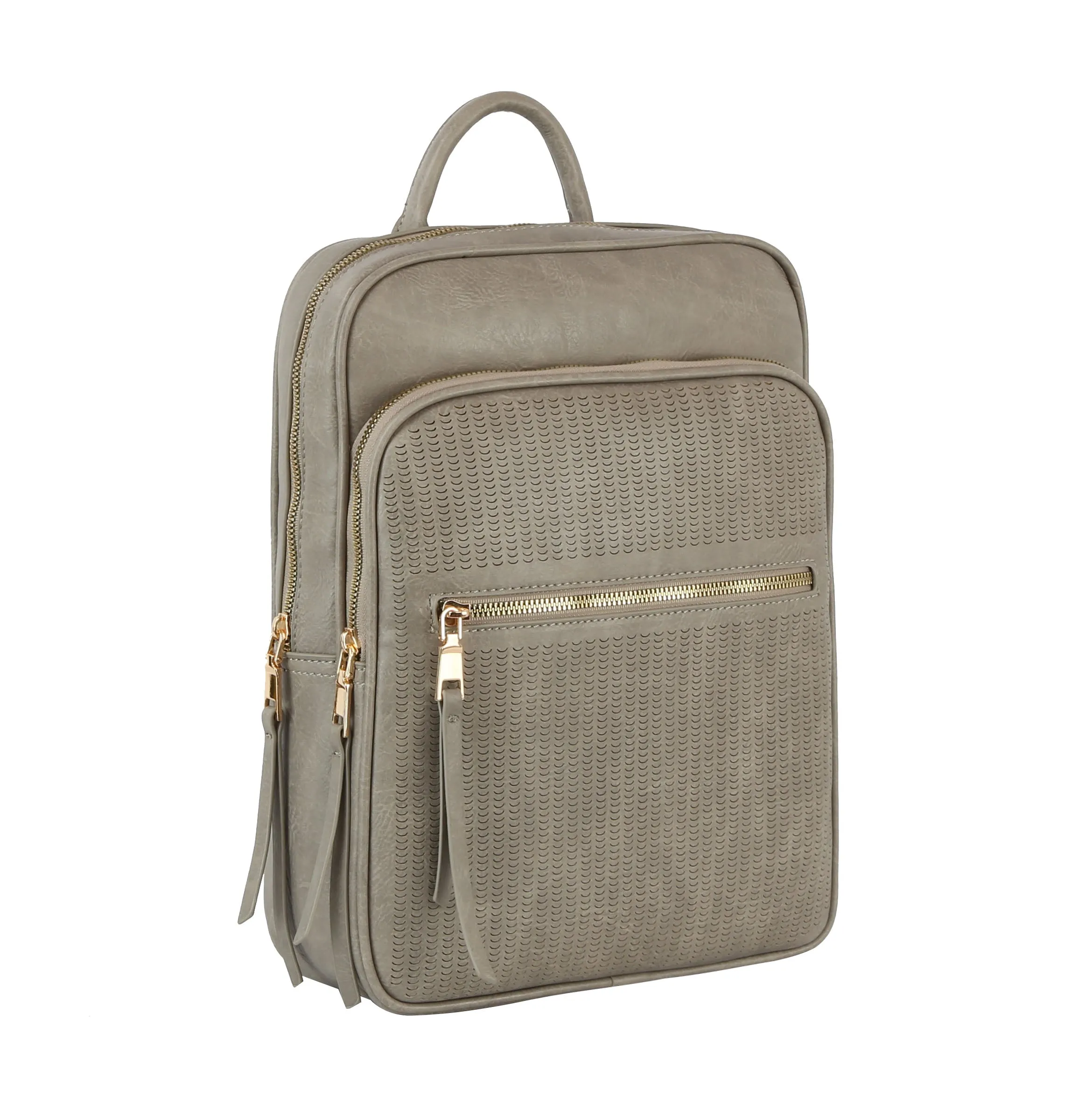 Laser cut unisex convertible backpack