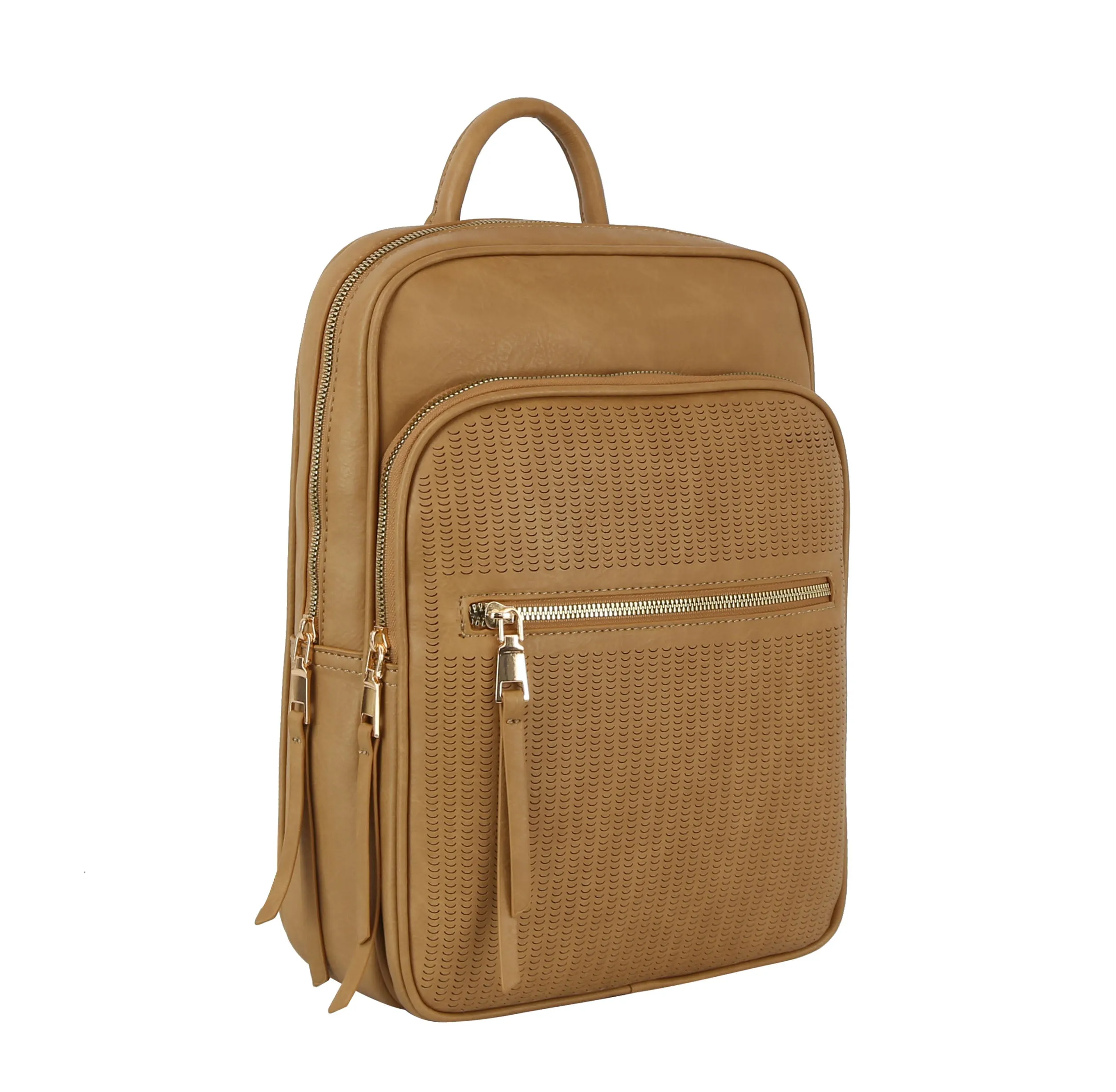 Laser cut unisex convertible backpack