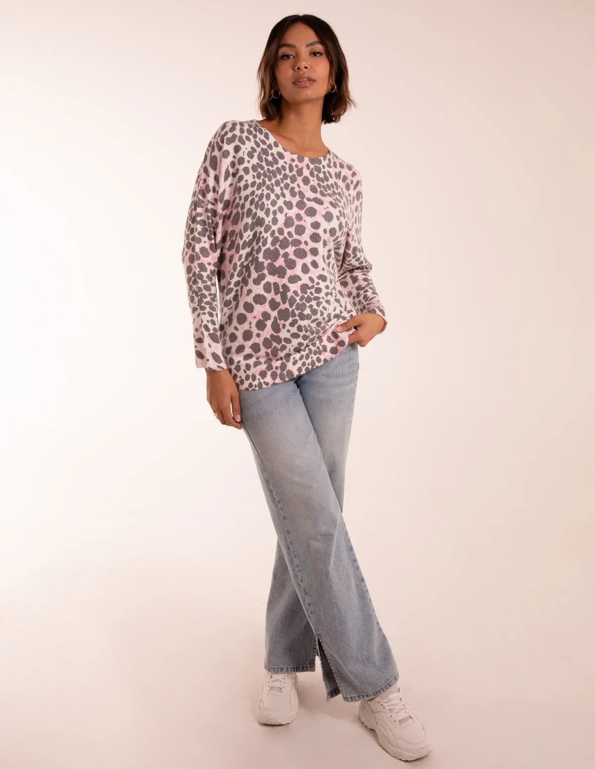 Leopard Soft Jumper