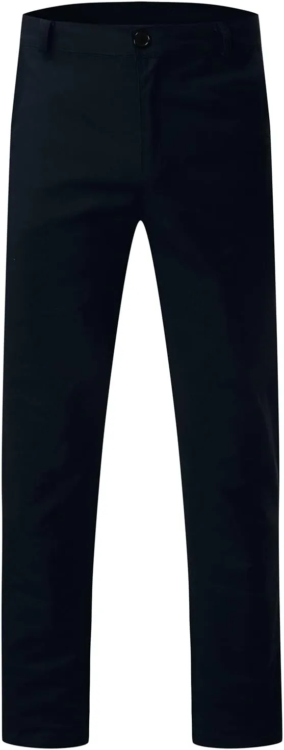 Mens Chinos Slim Fit Pants Flat Front Skinny Straight Leg Dress Pants Stretch Lightweight Comfy Casual Trousers with Pockets