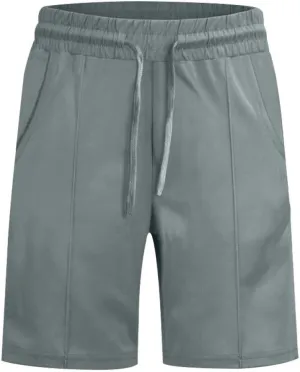 Men's Classic Fit Flat Front Shorts Stretch Solid Color Chino Shorts Lightweight Athletic Workout Gym Shorts Pants