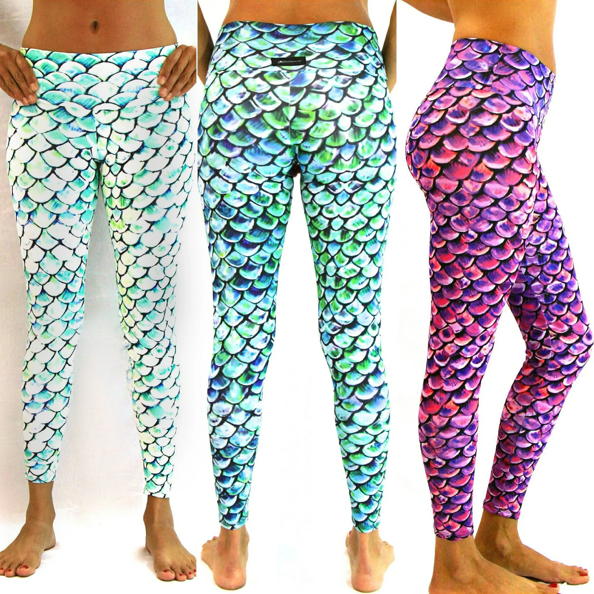 Mermazing Leggings - Aquamarine