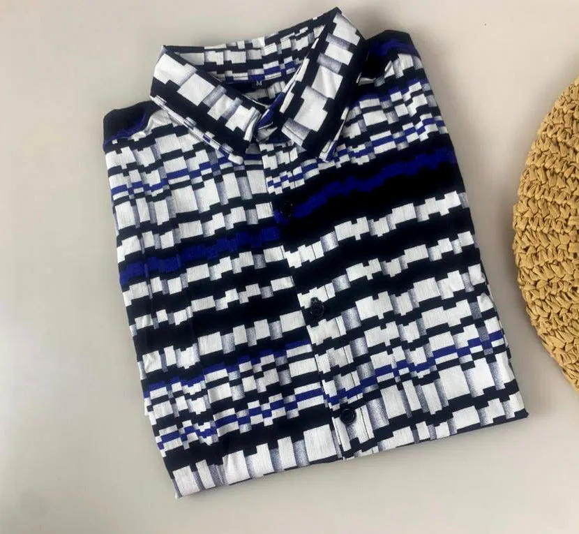 MT005 - Casual Short Sleeve Shirt