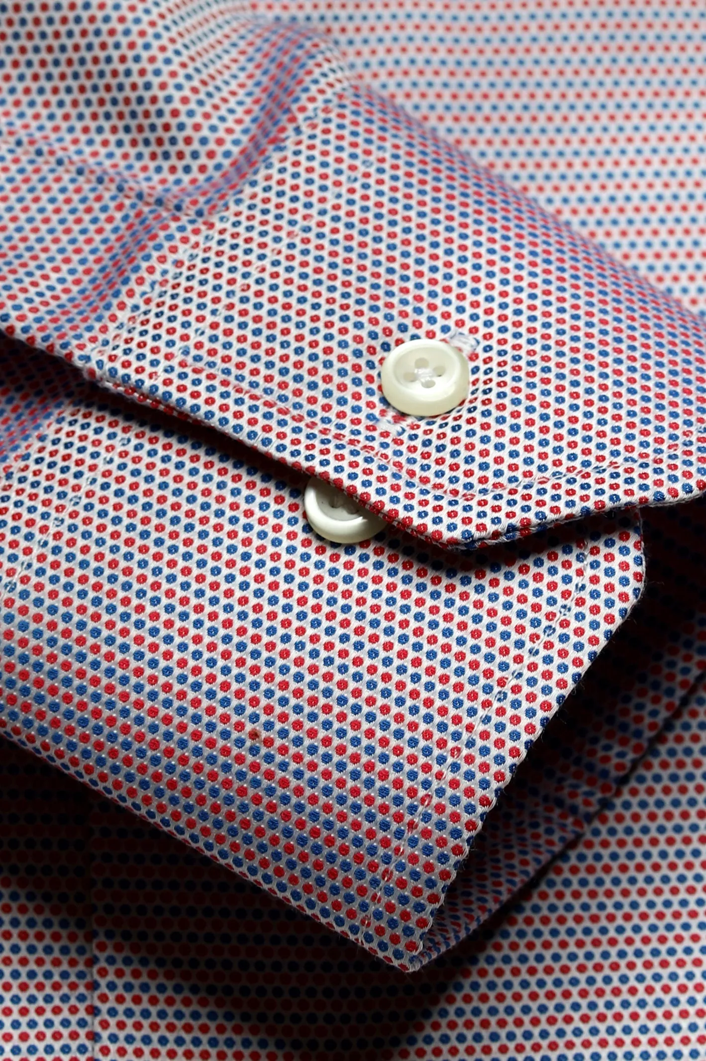 Multicolor Self Casual Milano Shirt