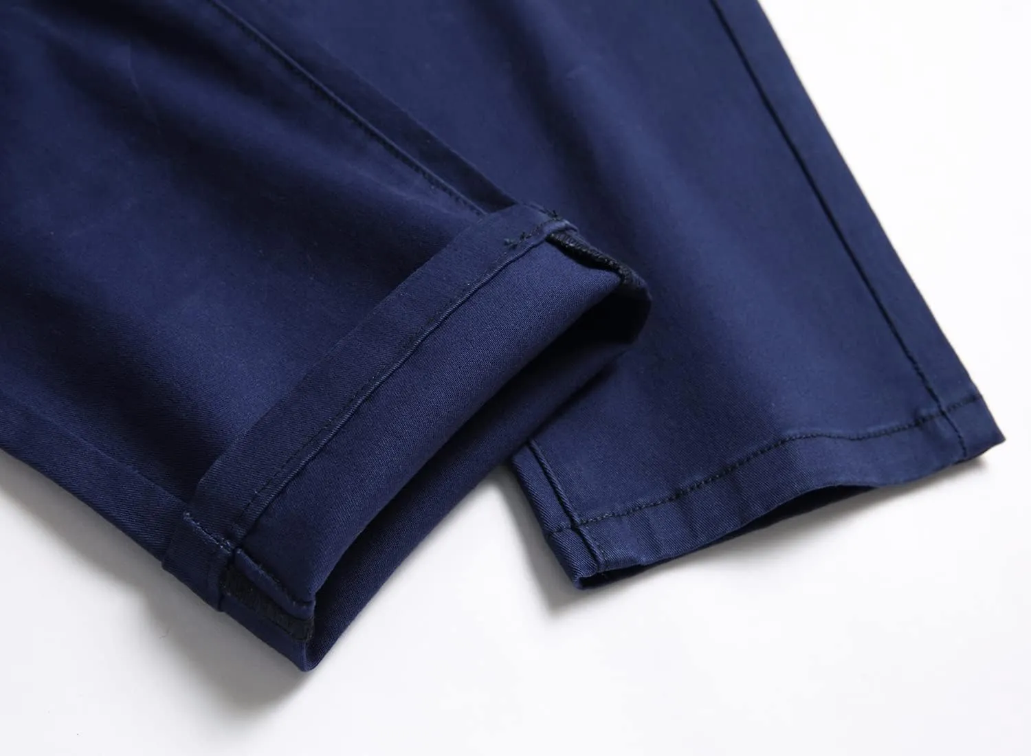 NOVOCCT Mens Dress Pants - Slim Fit Mens Casual Pants - Flat Front Stretch Skinny Business Casual Dress Chinos Pants for Men