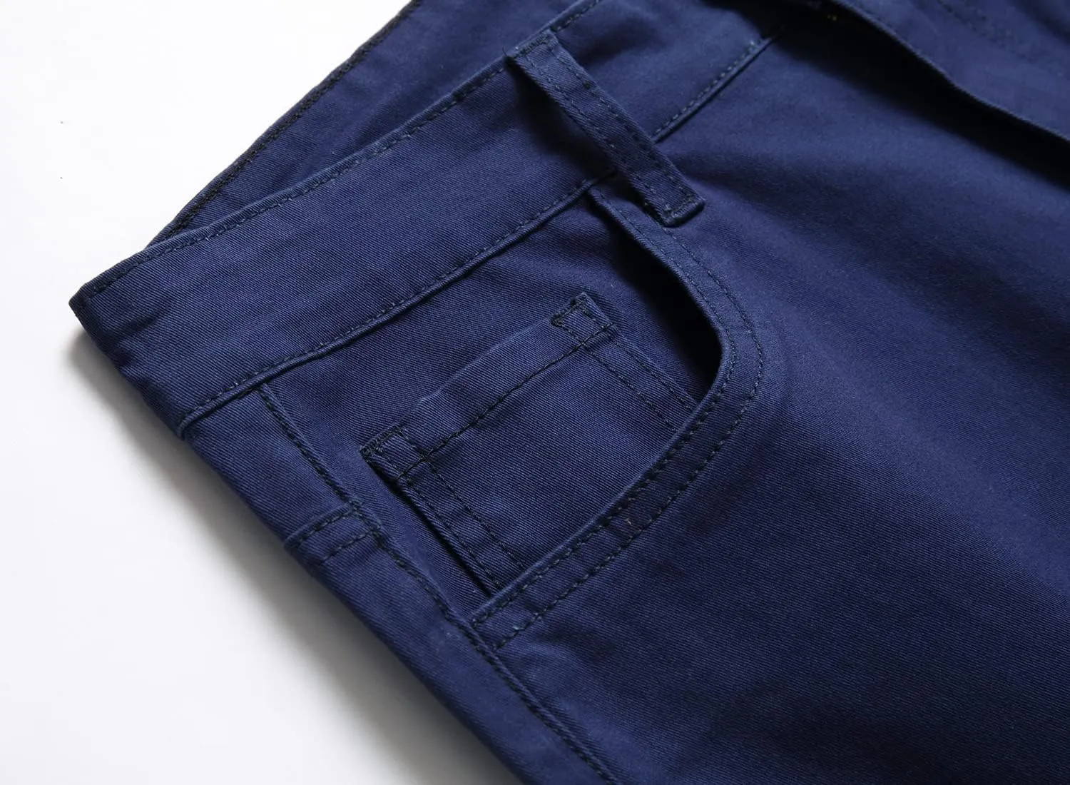 NOVOCCT Mens Dress Pants - Slim Fit Mens Casual Pants - Flat Front Stretch Skinny Business Casual Dress Chinos Pants for Men