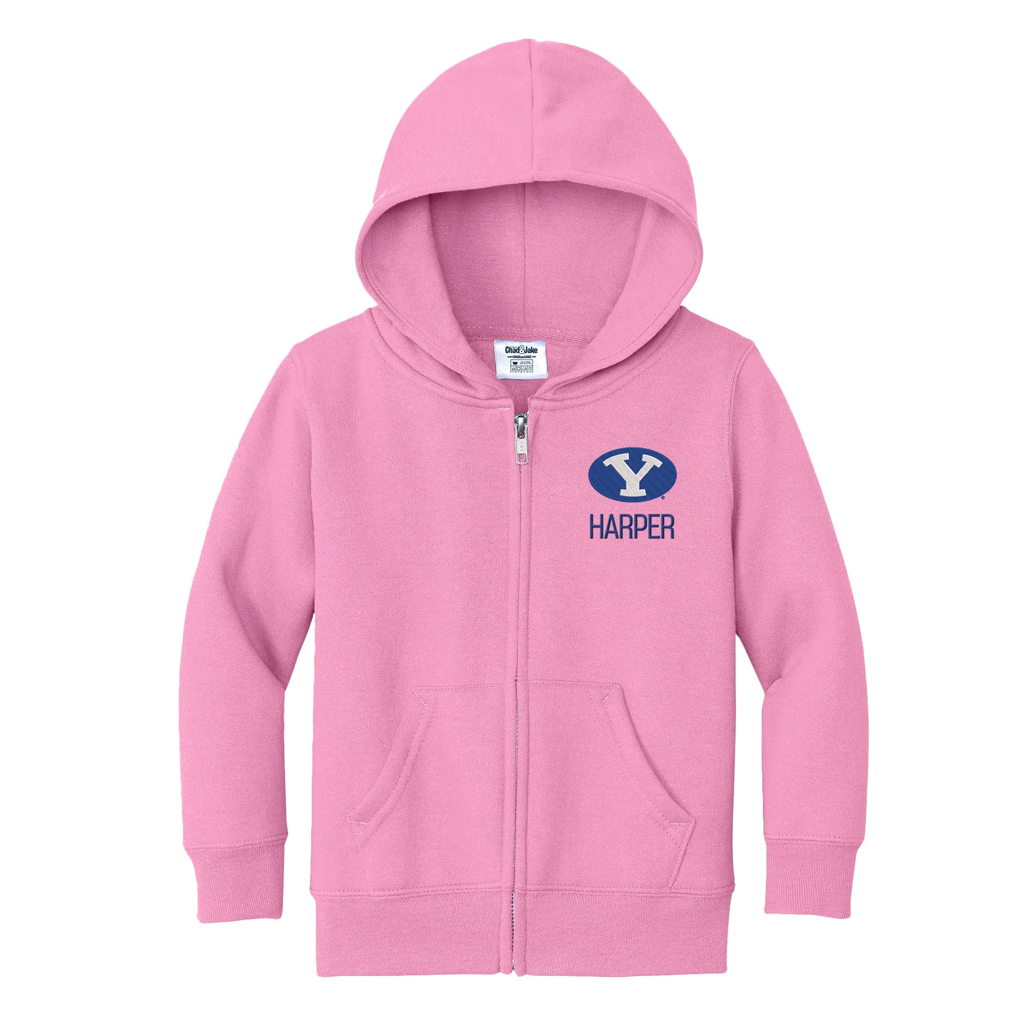 Personalized Brigham Young Cougars Toddler Full-Zip Sweatshirt