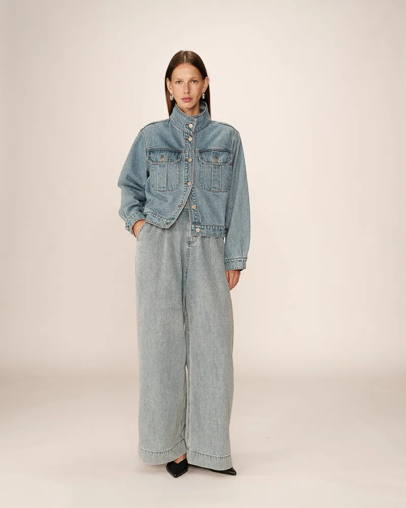 Primrose Denim Jacket Light Blue