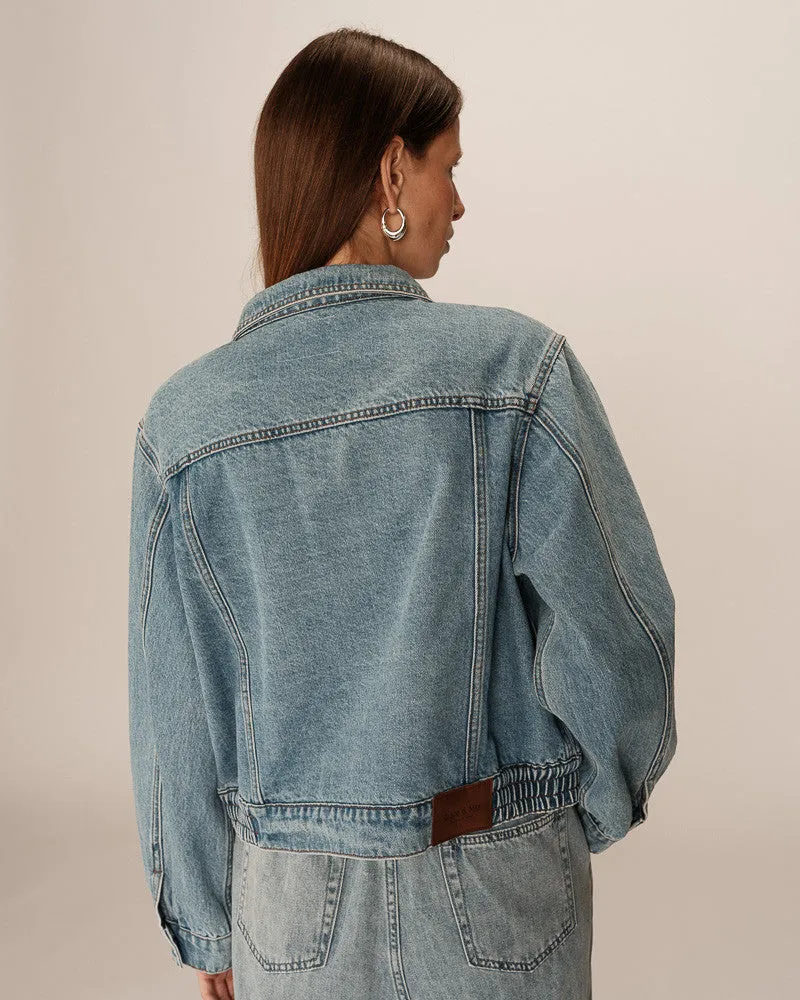 Primrose Denim Jacket Light Blue