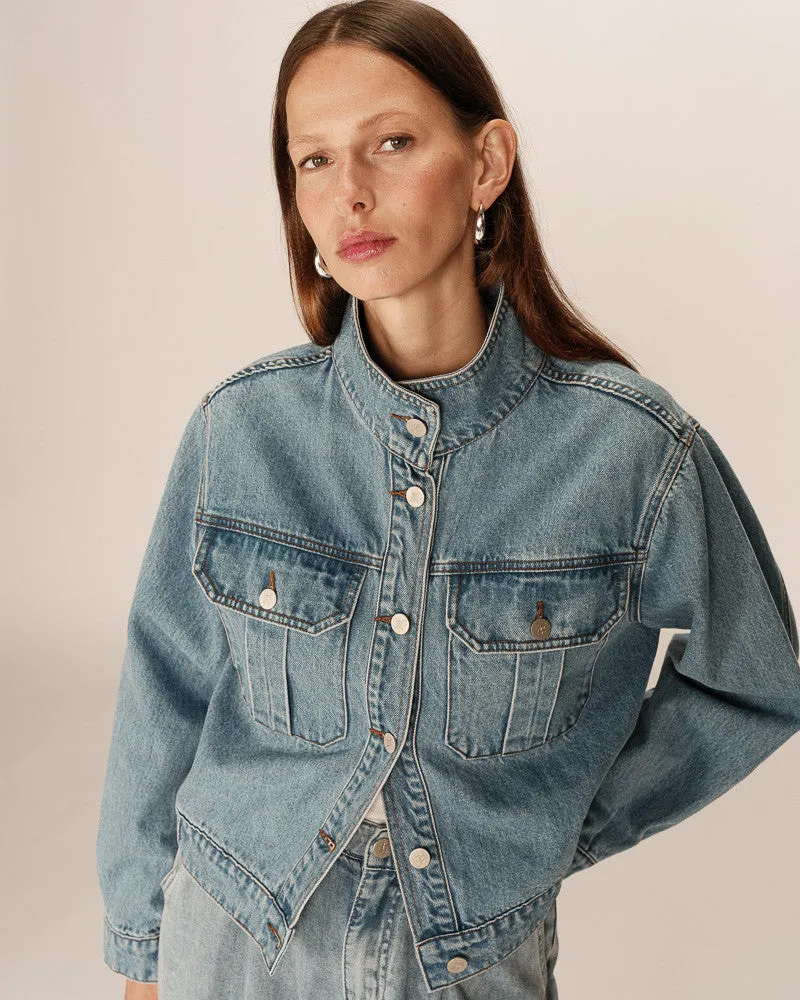 Primrose Denim Jacket Light Blue