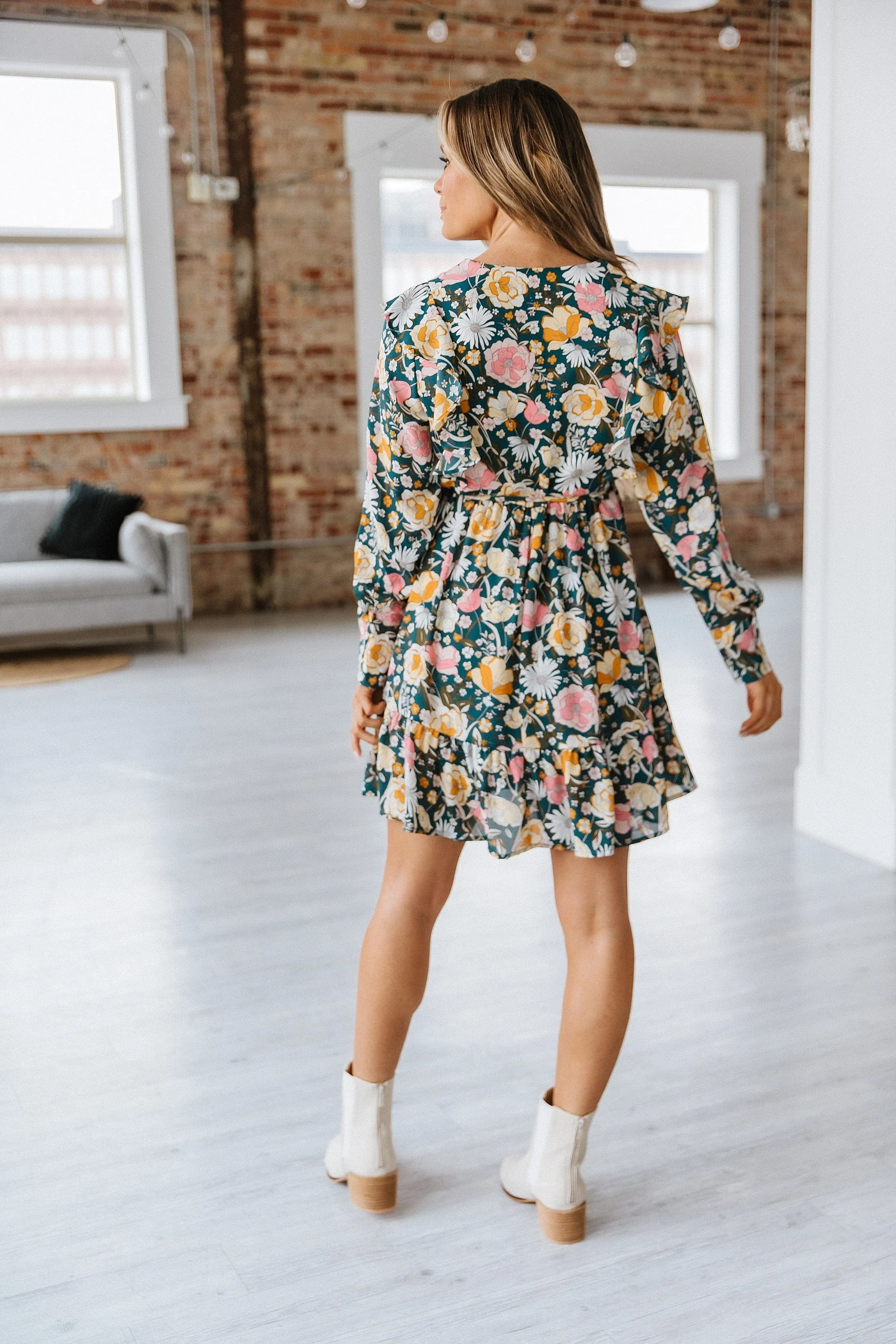 SALE - Texi Ruffled Mini Dress | S-XL