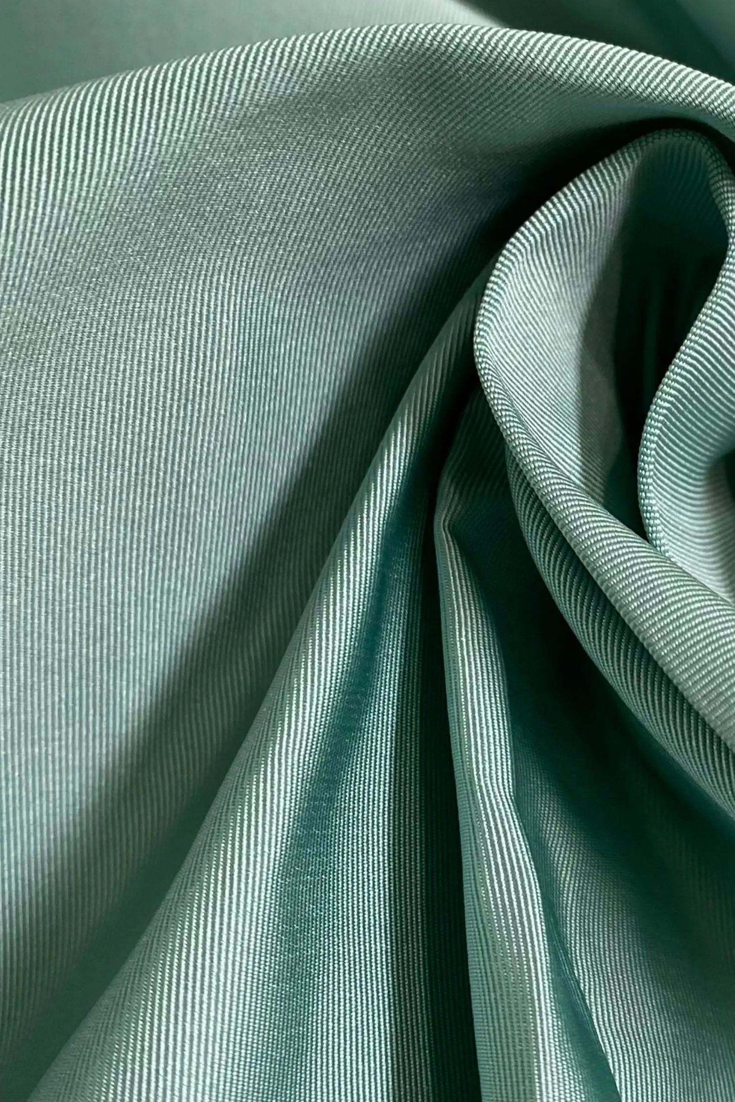 Sea Green Italian Poly Faille