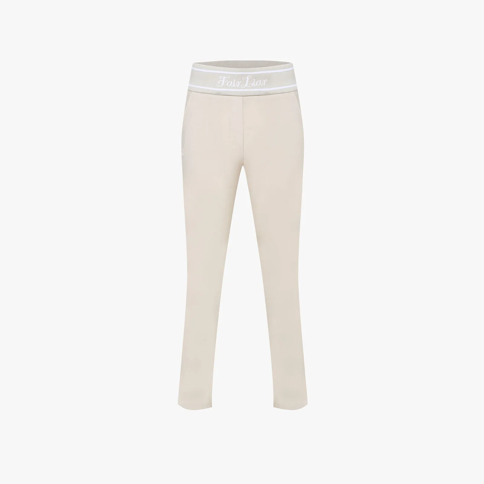 WAISTBAND STRETCH PANTS