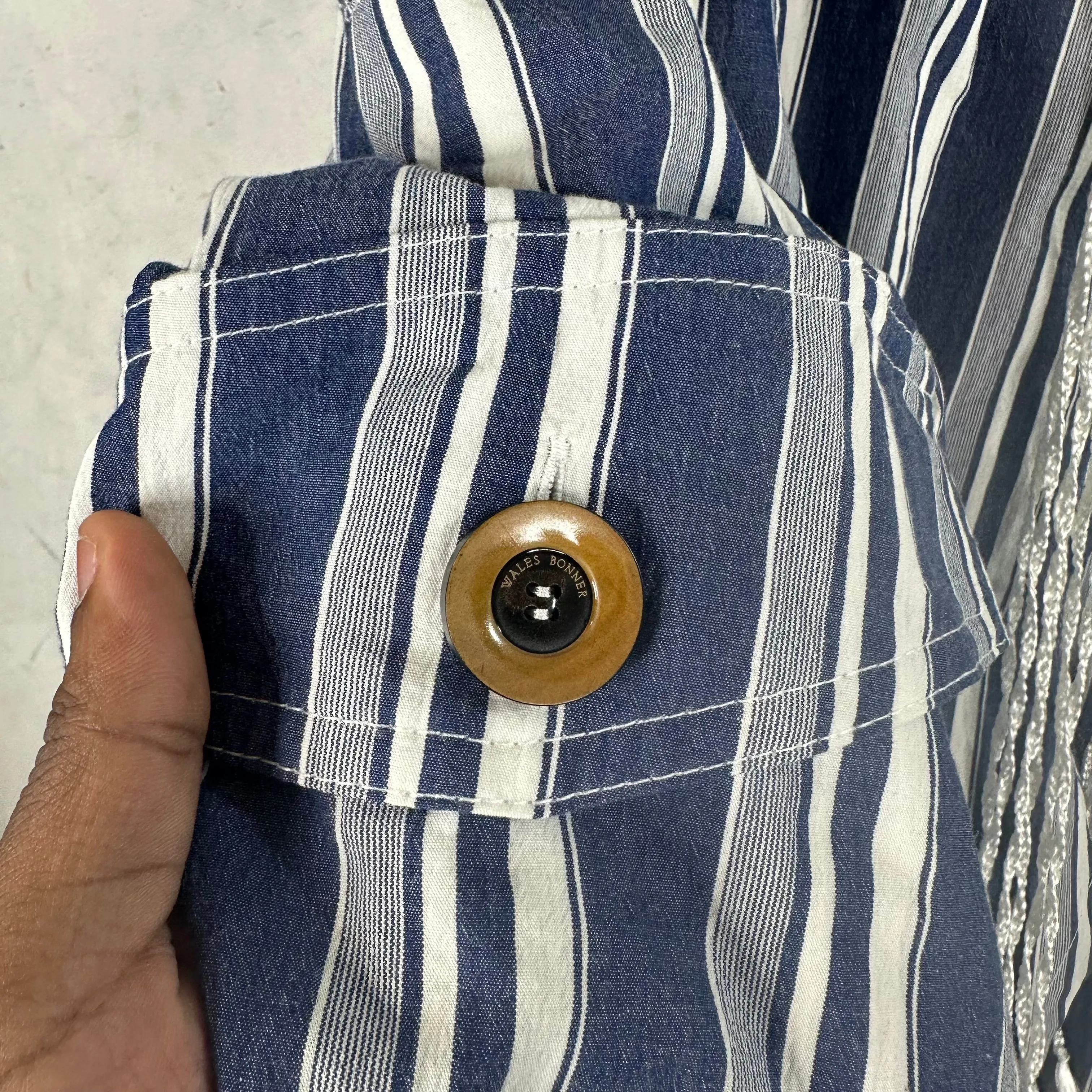Wales Bonner Xalam Striped Shorts
